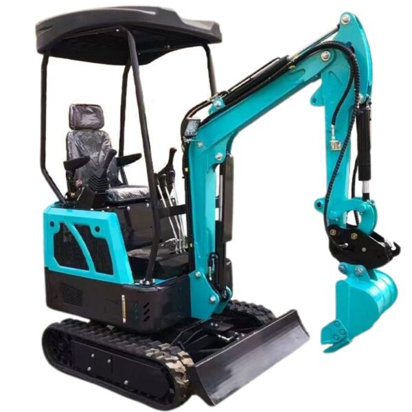 KUVUO WY-E15 Mini Excavator – 1.5 Ton Compact Digger with 1900mm Digging Depth and Powerful LD380 Engine