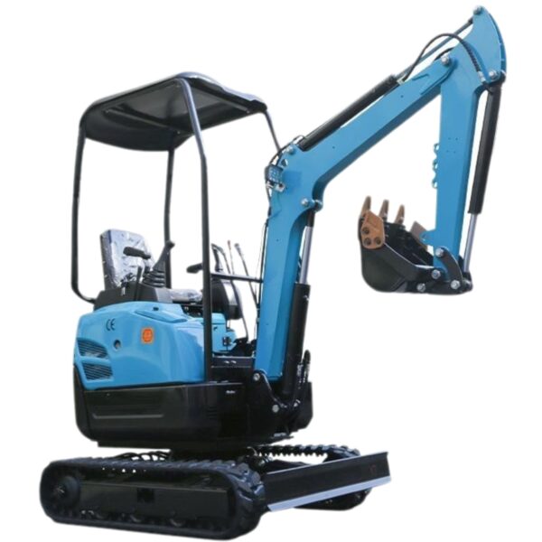 KUVUO WY-E20A Mini Excavator: 10.3HP Kubota Engine, 2550mm Digging Radius - Compact Power for Small Projects