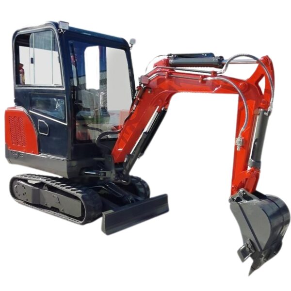 KUVUO WY-E20plus Mini Excavator: 18.5kW Power, 2.2m Digging Depth, Compact & Agile for Small Projects