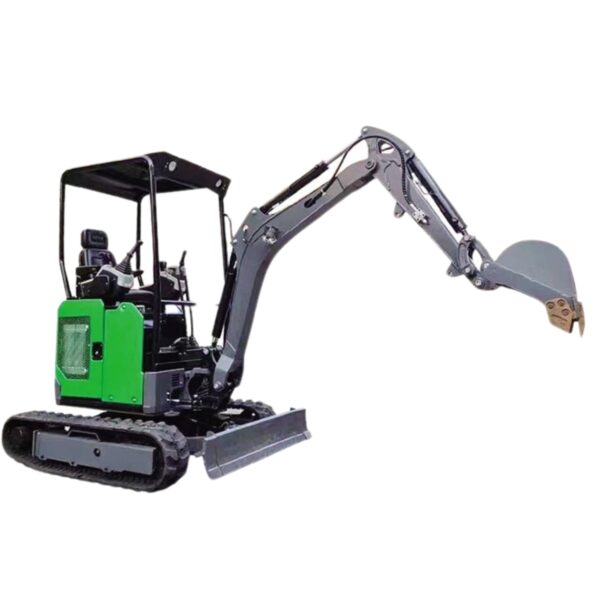 KUVUO WY-E25: Compact Mini Excavator with 24.7HP Power & 2500mm Digging Depth - Ideal for Tight Spaces