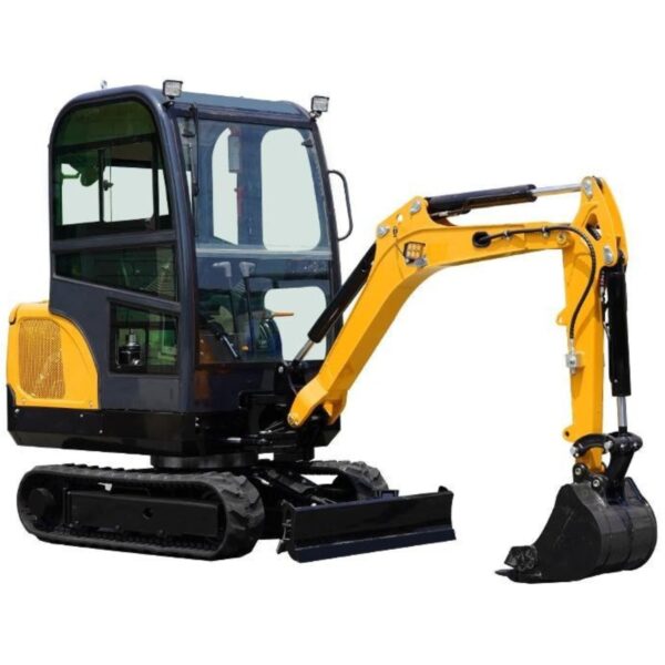 KUVUO WY-E25plus Mini Excavator 2.5 Ton: 18.4kw Engine, 2350mm Digging Depth - Versatile Power for Any Terrain