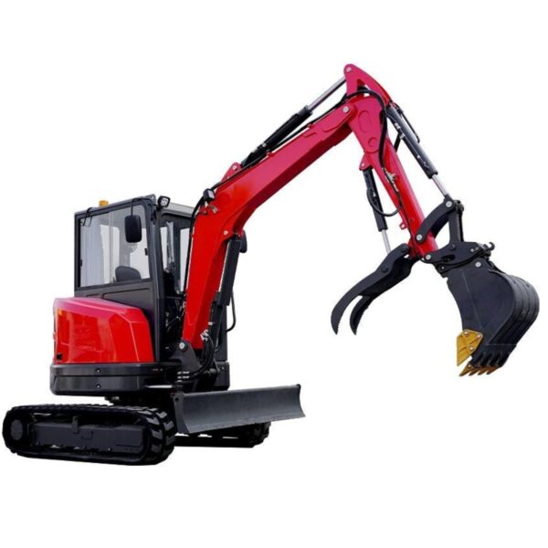 KUVUO WY-E45 Mini Excavator – 4.5 Ton Compact Digger with 3208mm Excavator Depth and Powerful D1703 Engine