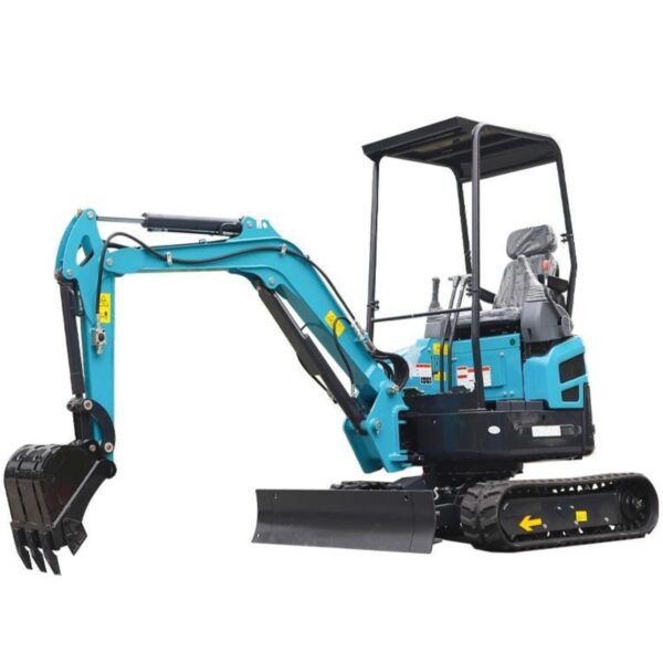 KUVUO WY-E18sr Mini Excavator - 1.7 Ton Compact Digger with 2270mm Digging Depth and Powerful D902-E4B-CBH-1 Engine