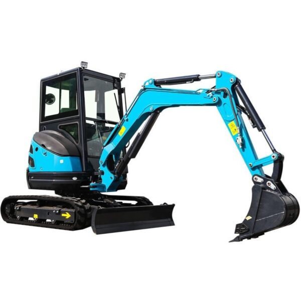 KUVUO WY-E25sr Mini Excavator - 2050mm Digging Depth with Efficient 3TNV76-P Engine