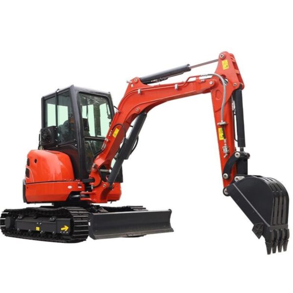 KUVUO WY-E40sr Mini Excavator - 0.11m³ Compact Digger with 3220mm Digging Depth and Efficient Yanmar 3TNV88-BSSY Engine