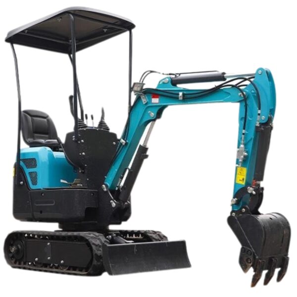 KUVUO WY-E10pro Mini Excavator: Compact 1-Ton B&S ENGINE Digger with Hydraulic System & Versatile Attachments