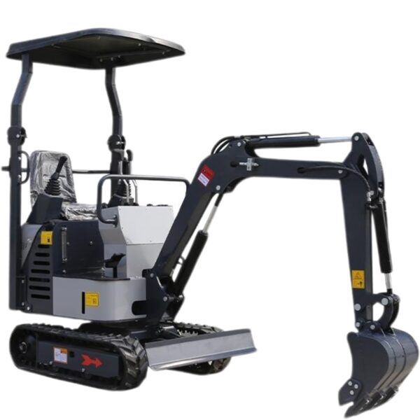 KUVUO WY-E12pro Mini Excavator - Compact 1.2 Ton B&S Engine Hydraulic Digger with High-Performance KOOP Engine