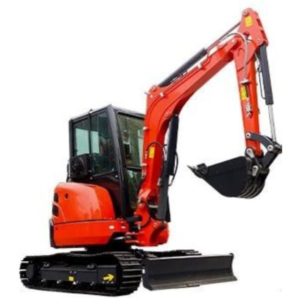 KUVUO WY-E40sr Mini Excavator - 0.11m³ Compact Digger with 3220mm Digging Depth and Efficient Yanmar 3TNV88-BSSY Engine - Image 2