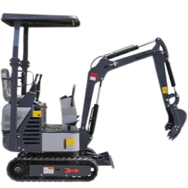 KUVUO WY-E12pro Mini Excavator - Compact 1.2 Ton B&S Engine Hydraulic Digger with High-Performance KOOP Engine - Image 2