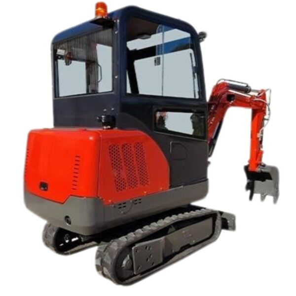 KUVUO WY-E20plus Mini Excavator: 18.5kW Power, 2.2m Digging Depth, Compact & Agile for Small Projects - Image 3