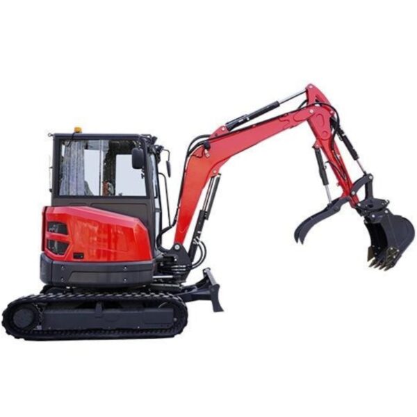 KUVUO WY-E45 Mini Excavator – 4.5 Ton Compact Digger with 3208mm Excavator Depth and Powerful D1703 Engine - Image 3