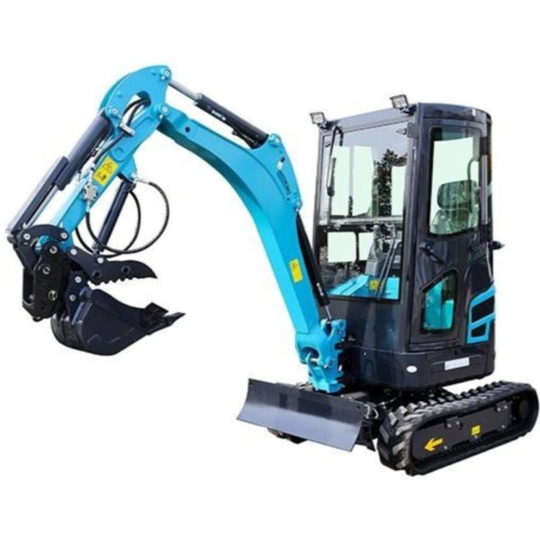 KUVUO WY-E20sr Mini Excavator - Powerful 11.8kW Engine, 2460mm Digging Depth, and Compact Design - Image 3