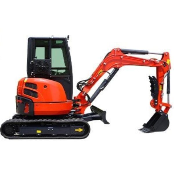 KUVUO WY-E40sr Mini Excavator - 0.11m³ Compact Digger with 3220mm Digging Depth and Efficient Yanmar 3TNV88-BSSY Engine - Image 3