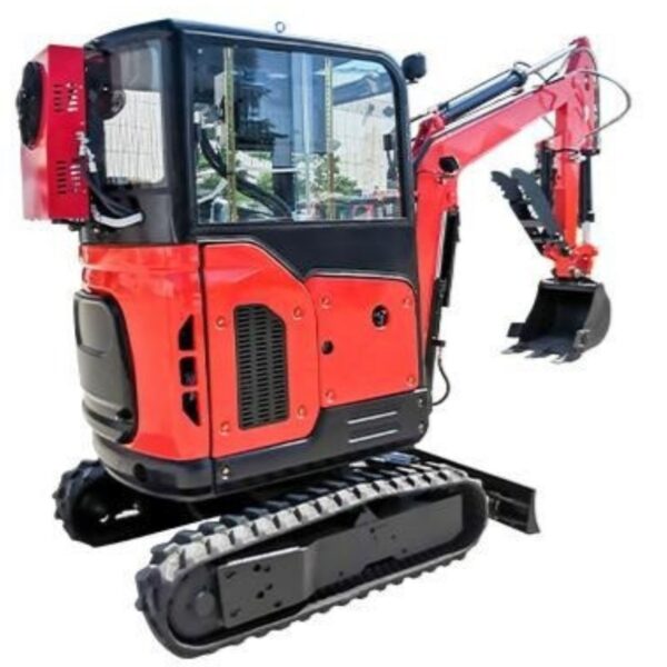 KUVUO WY-E25pro Mini Excavator 2.5 Ton: 20HP Engine, 45° Boom Deflection, Compact & Powerful for Construction - Image 4