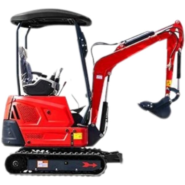 KUVUO WY-E18A Mini Excavator 1.8Ton: 15HP Power, 2890mm Digging Height & Compact Design for Versatile Projects - Image 4