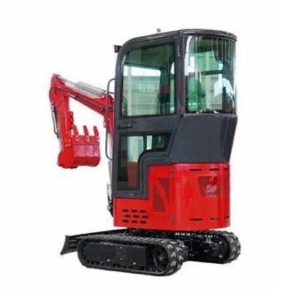 KUVUO WY-E10 Mini Excavator 1Ton: 10HP B&S Engine,  & 1763mm Digging Depth Compact Power for Small Projects - Image 5