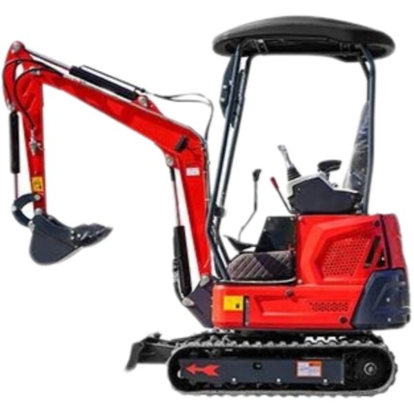 KUVUO WY-E18A Mini Excavator 1.8Ton: 15HP Power, 2890mm Digging Height & Compact Design for Versatile Projects - Image 5