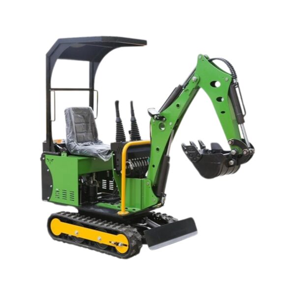 KUVUO 10HP Mini Excavator with KOOP192 Single-Cylinder Air-Cooled Engine