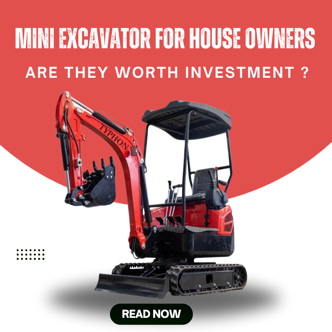 Home 36 mini excavator for house owners