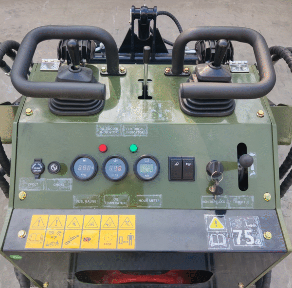 Skid Steer Loader Tracked 22.1 HP Honda EPA Gasoline Engine for Gardens, Farming - Image 2