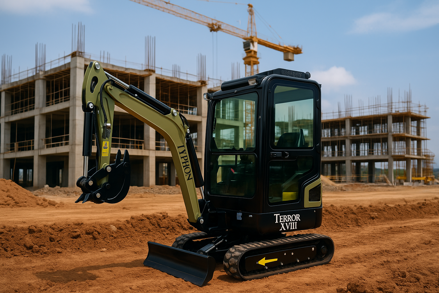 Typhon Mini Excavators: Best Machines for Your Projects