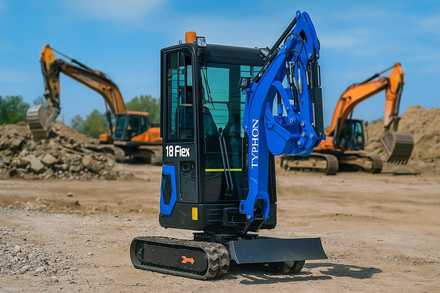 Unlocking the Potential of the Typhon 18 Flex Mini Excavator