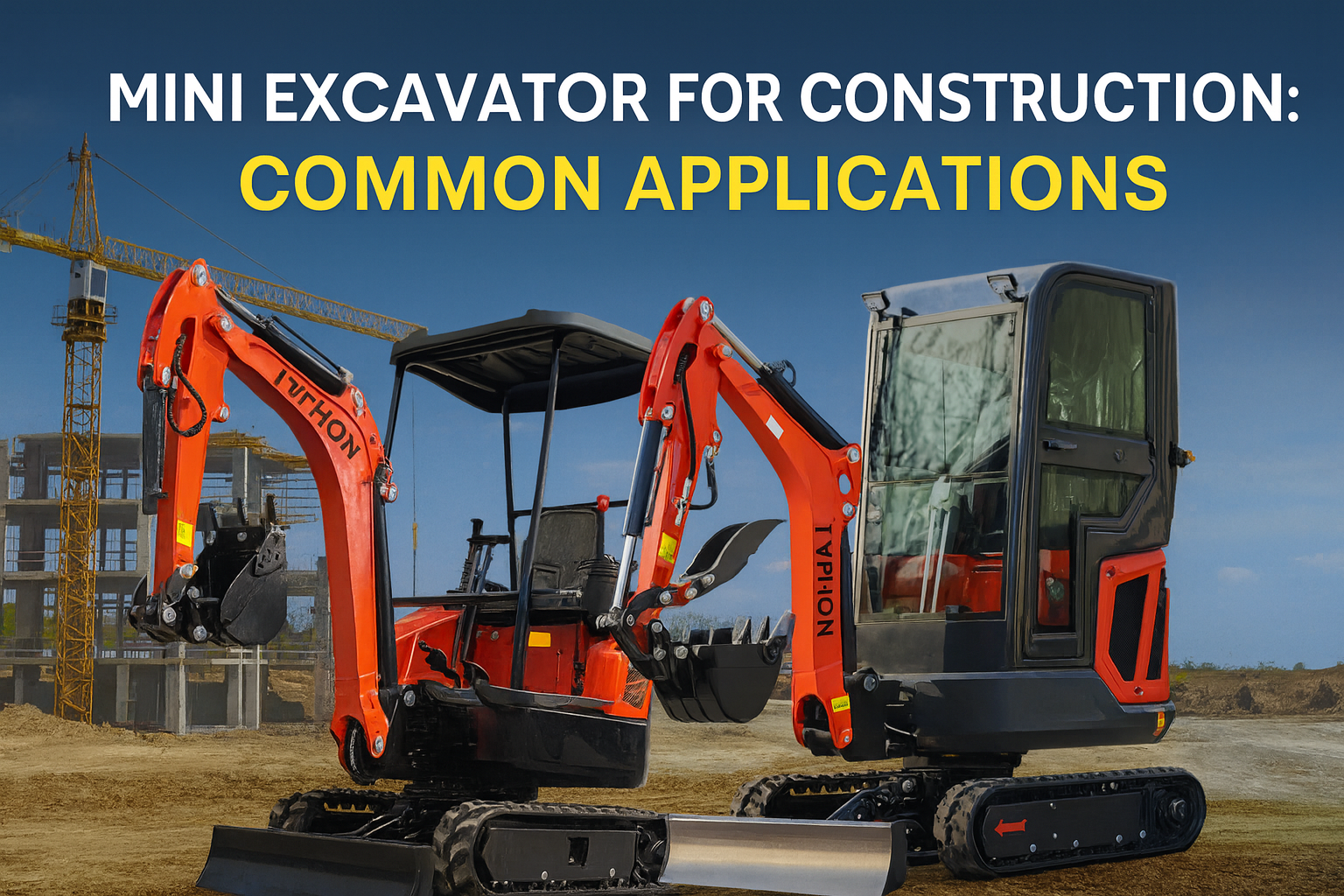 Home 41 Mini Excavator