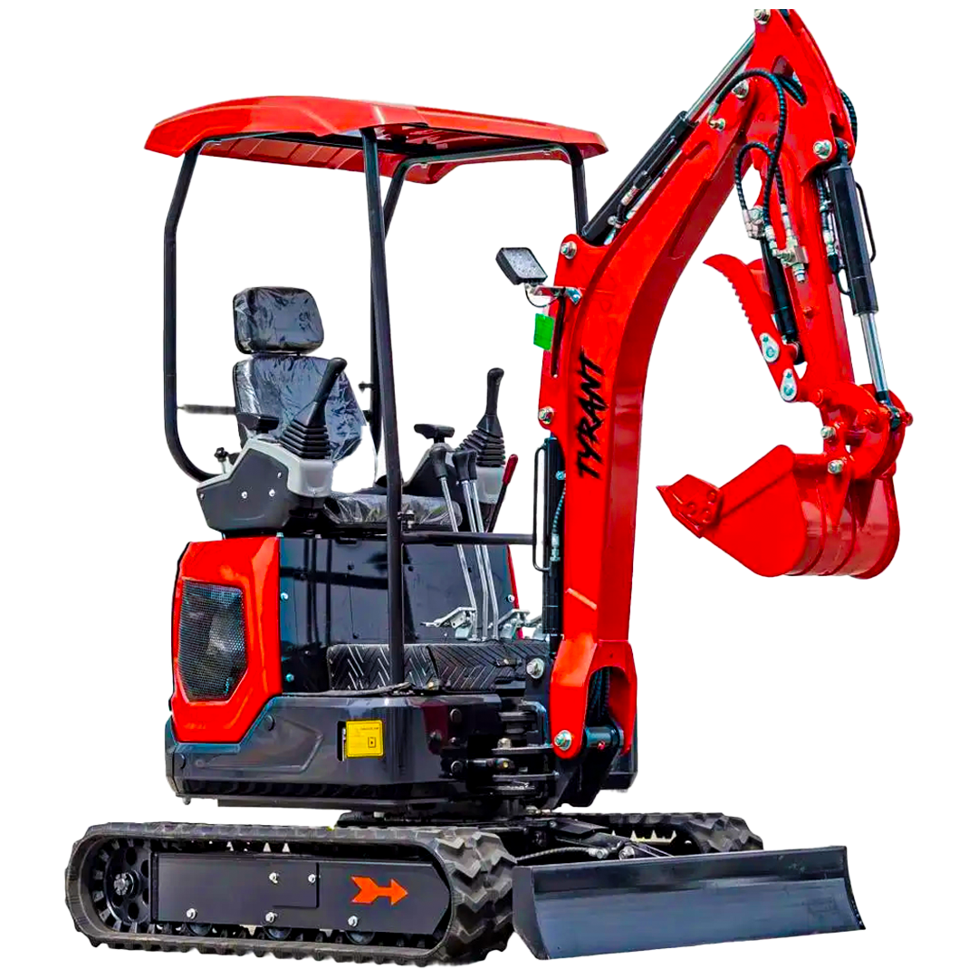 TYPHON TYRANT 17 Mini Excavator - Red