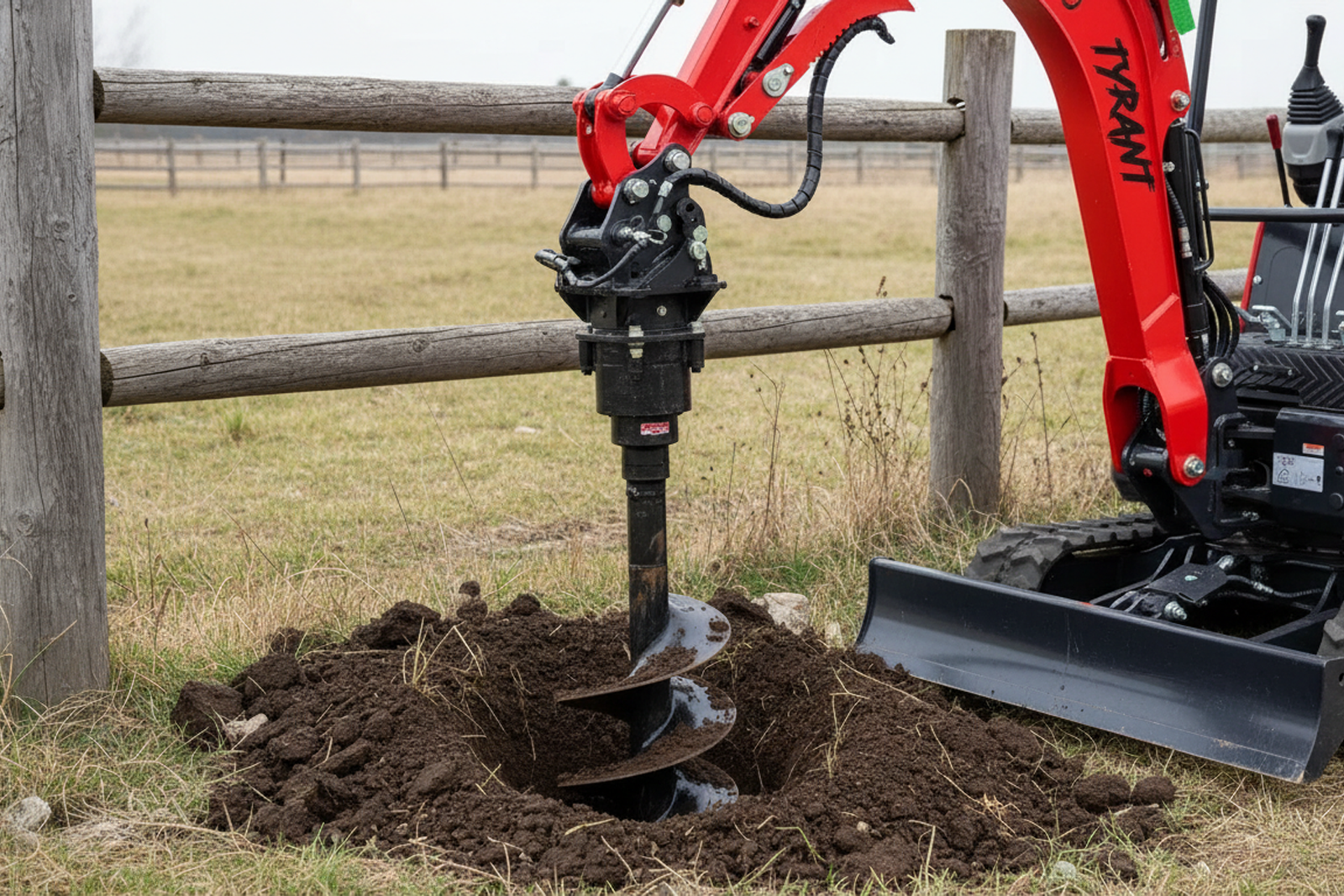 Typhon Tyrant 17 Auger Drilling