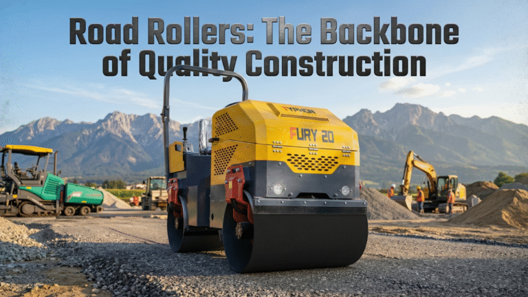 Road Rollers: The Backbone of Quality Construction 7 5 1