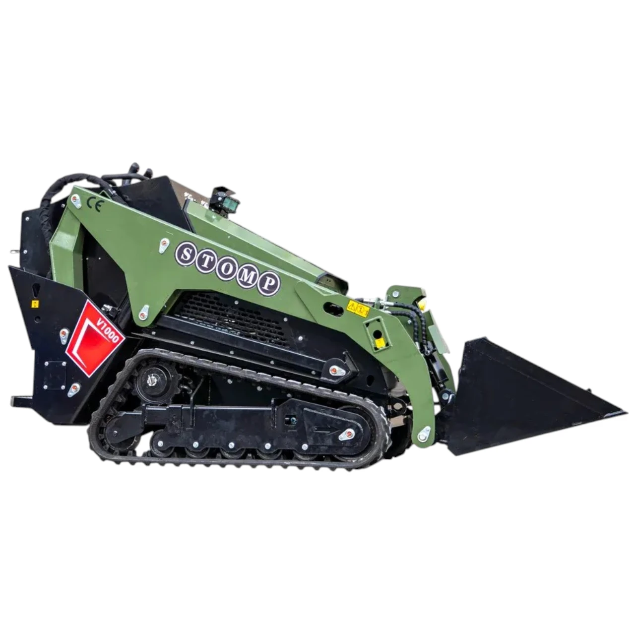 Stomp V1000 24HP Kubota D1105 Water Cooled Diesel Skid Steer Pilot Control 1 Stomp V1000 24HP Kubota D1105 Water Cooled Diesel Skid Steer Pilot Control
