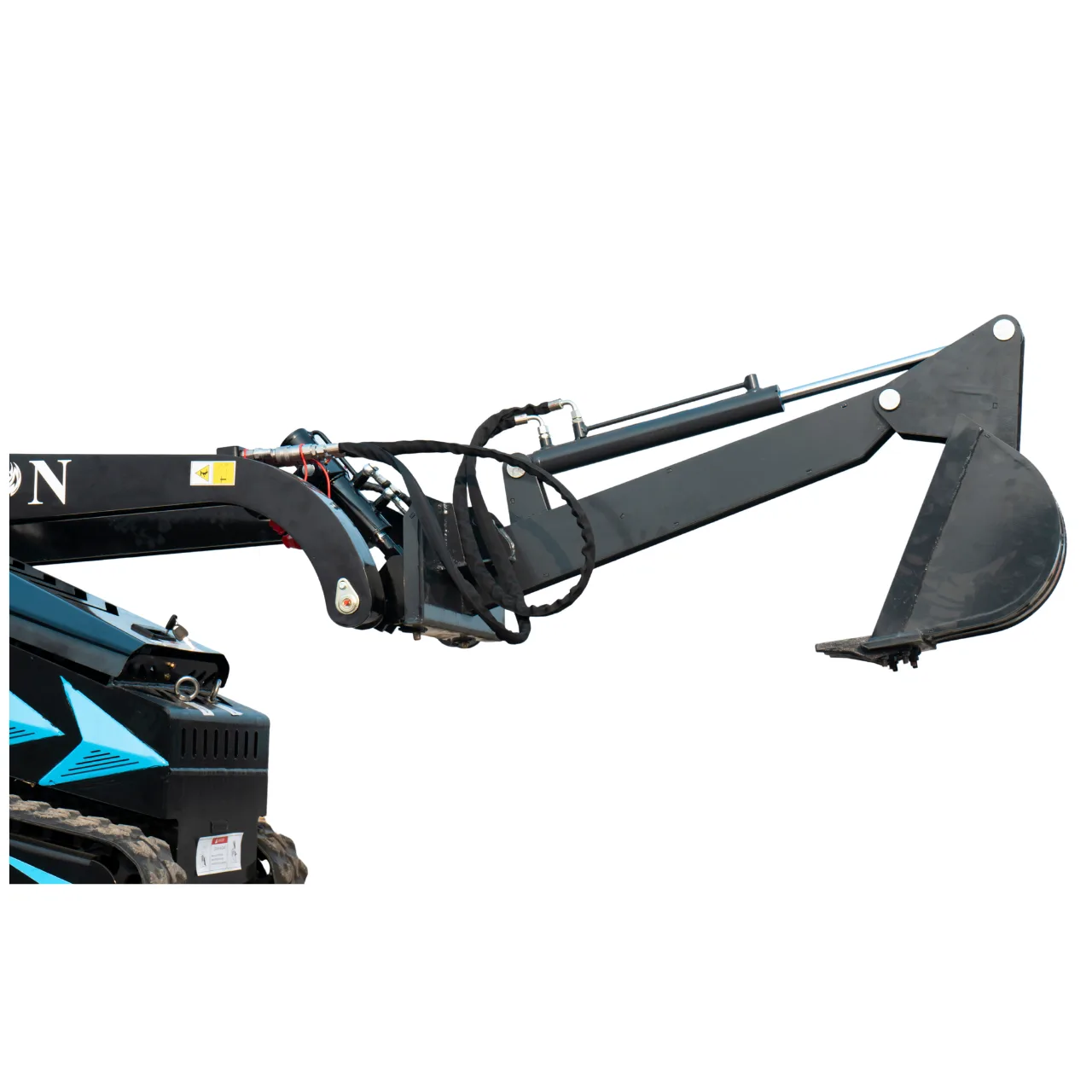 Digger Attachment for Mini Skid Steer STOMP X1300 & STOMP 509 1 Digger Attachment for Mini Skid Steer STOMP X1300 & STOMP 509