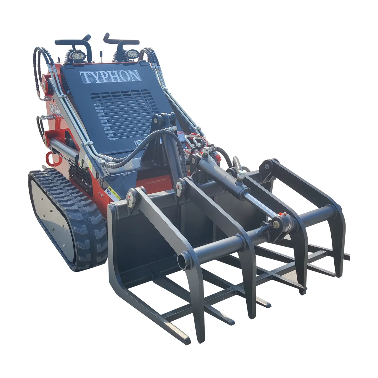 Skid Steer Loader Grappler Grapple Grabber Attachment USA 2 Skid Steer Loader Grappler Grapple Grabber Attachment USA - Image 2