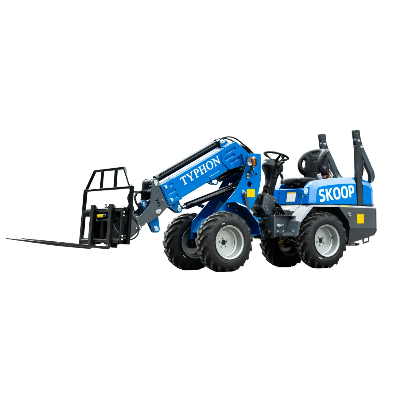 Skoop Hydraulic Pallet Fork Attachment for Wheel Loader 43 Inch 11.1 GPM 5 Skoop Hydraulic Pallet Fork Attachment for Wheel Loader 43 Inch 11.1 GPM - Image 5
