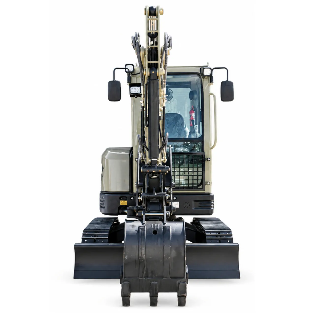 TERROR IV PROPACT 9,000 lb Mini Excavator – Kubota D1703, AC/Heat Cab & Metal Tracks 3 TERROR IV PROPACT 9,000 lb Mini Excavator – Kubota D1703, AC/Heat Cab & Metal Tracks - Image 3