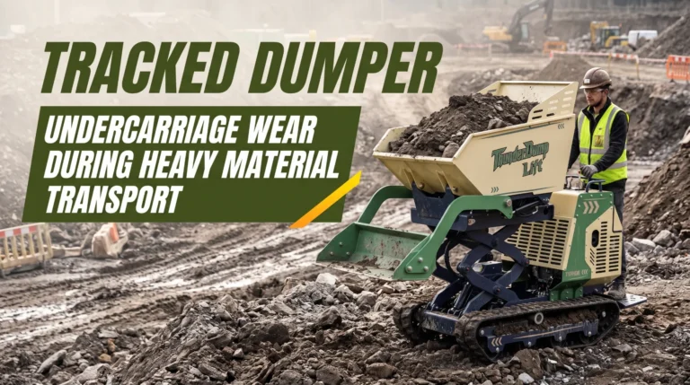 Tracked Dumper Undercarriage Wear During Heavy Material Transport 2 Dumper 01