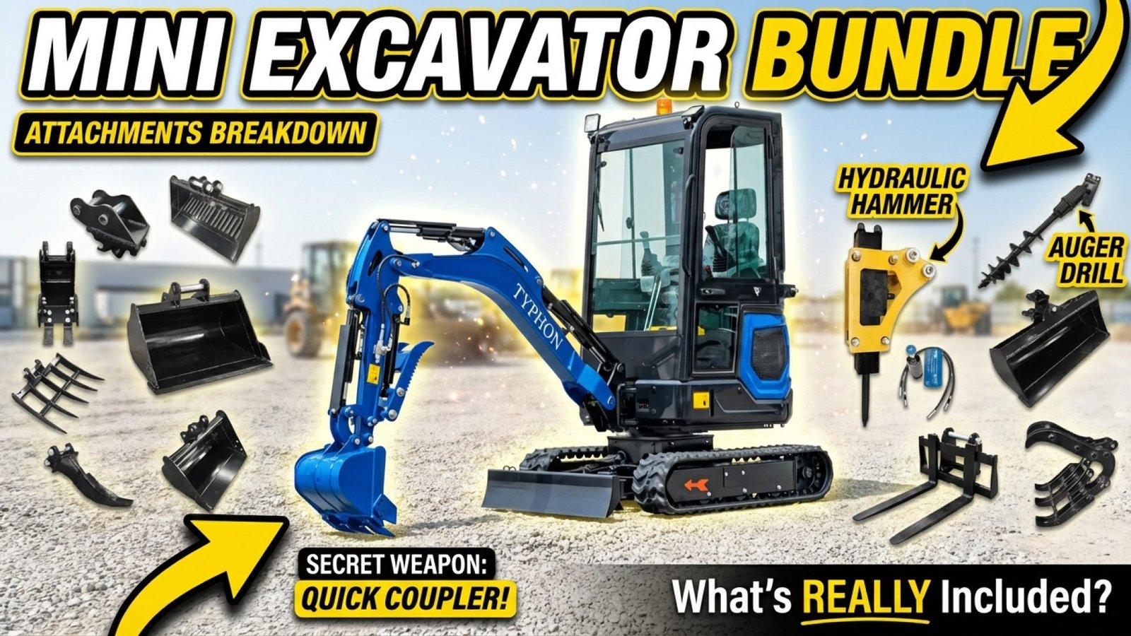 Mini Excavator Bundle Breakdown Thumbnail